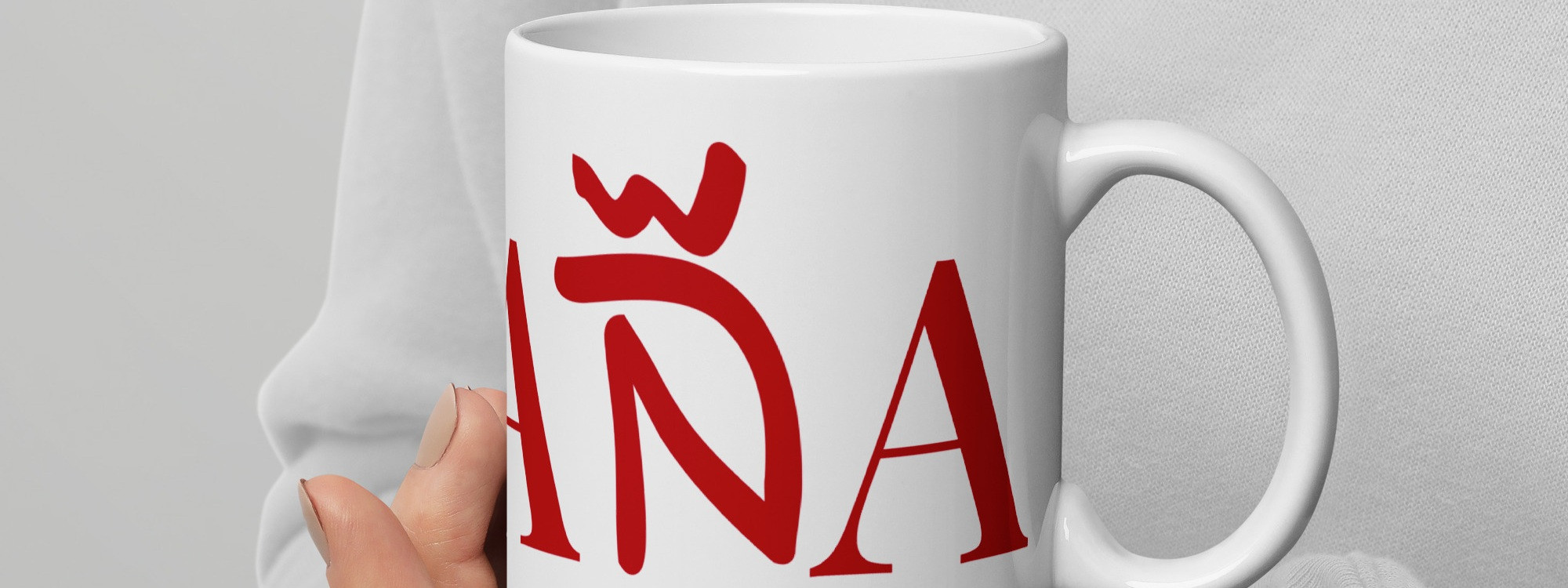 TAZA BLANCA ESPAÑA